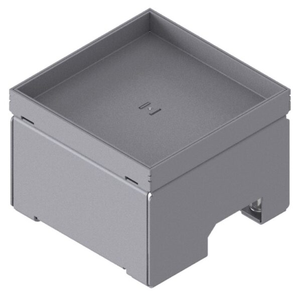 Produktbild UBD 130 129  -  Unterflur-Bodendose UBD 130 inkl. Blinddeckel mit Kante, geschlossen, und 15mm Vertiefung